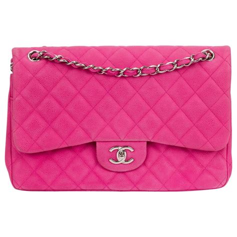 hot pink chanel purse|vintage pink chanel bag.